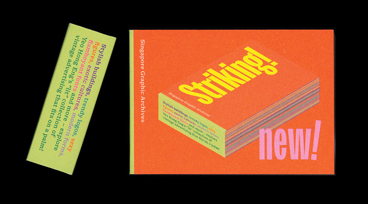 Cover of Striking! Advertising Matches from Singapore