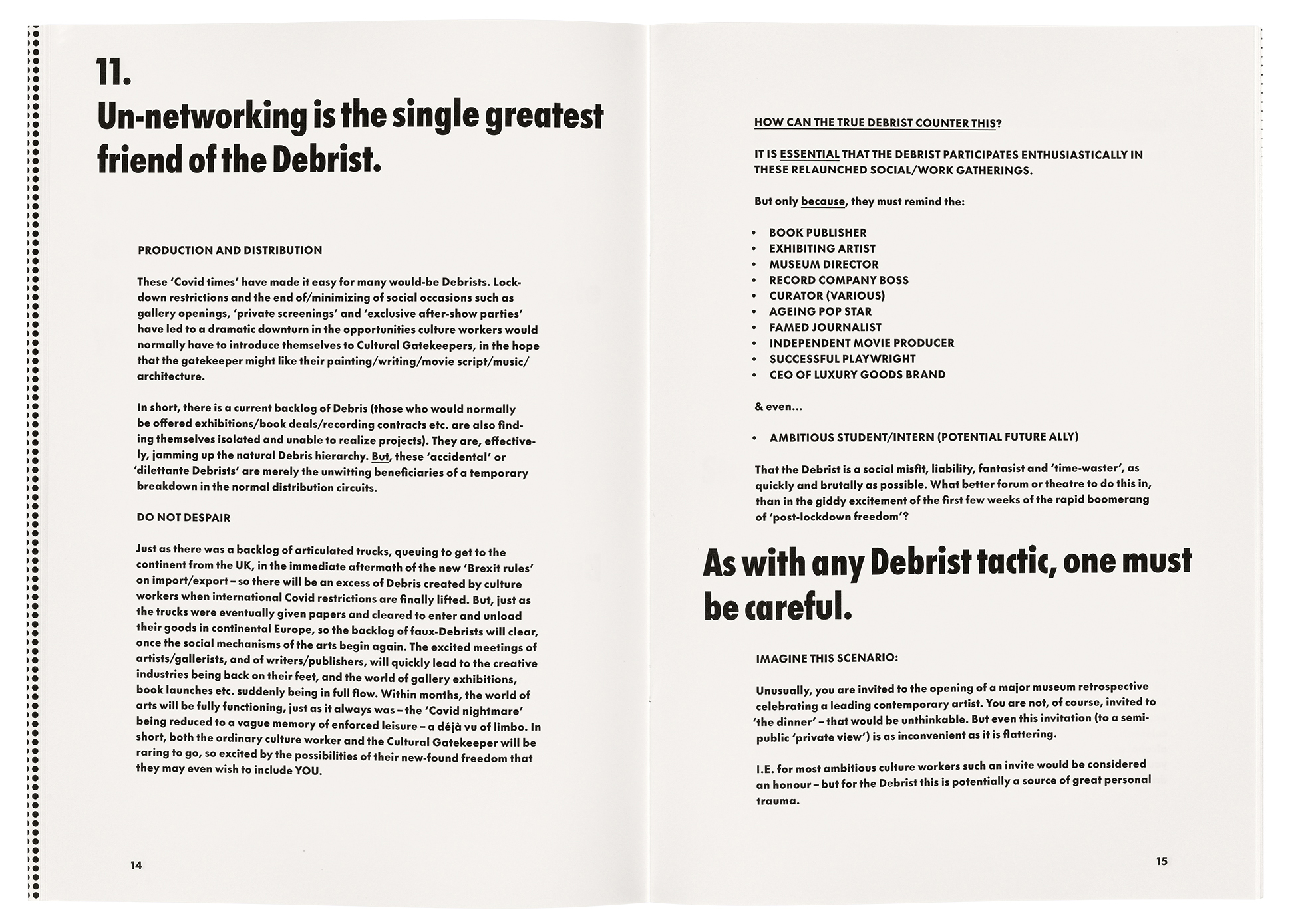 The Debrist Manifesto